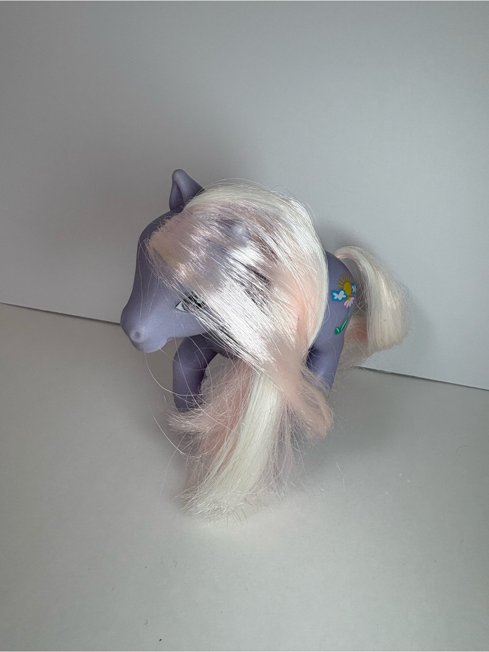 Hasbro My Little Pony G3 Yesterdaisy 2005 Easter Pony Lavender 5” Figure